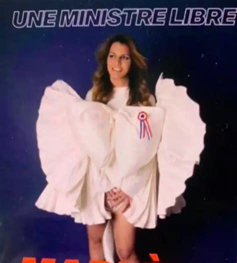 marlene schiappa sexy|Marlène Schiappa dans Playboy : tenues et poses sexy devant le。